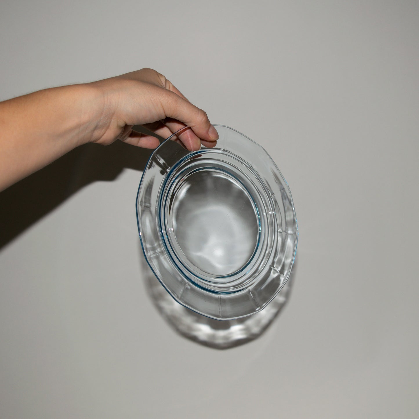 Light Blue Depression Glass Salad Plates