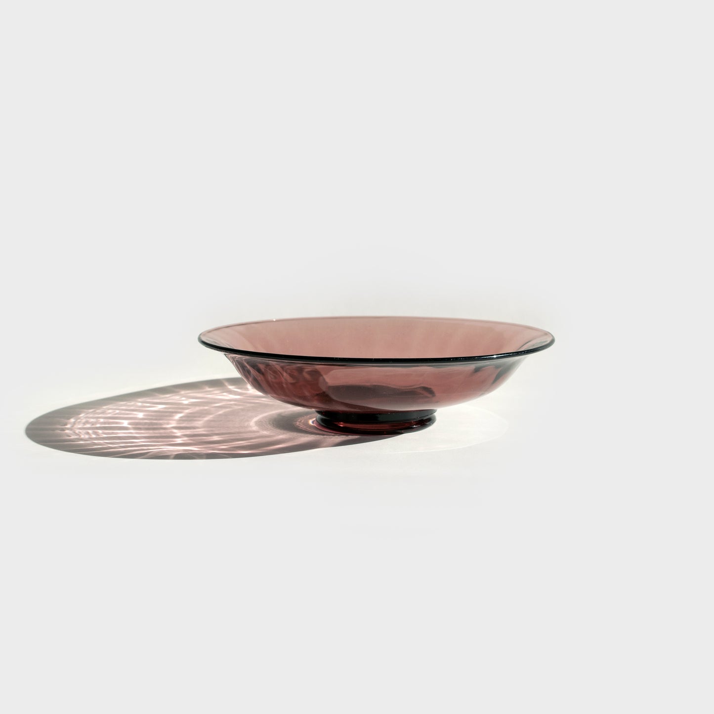 Amethyst Art Glass Bowl