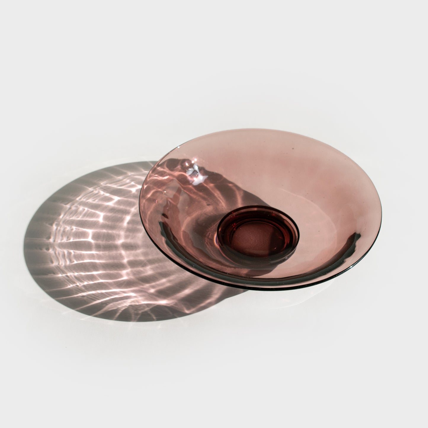 Amethyst Art Glass Bowl