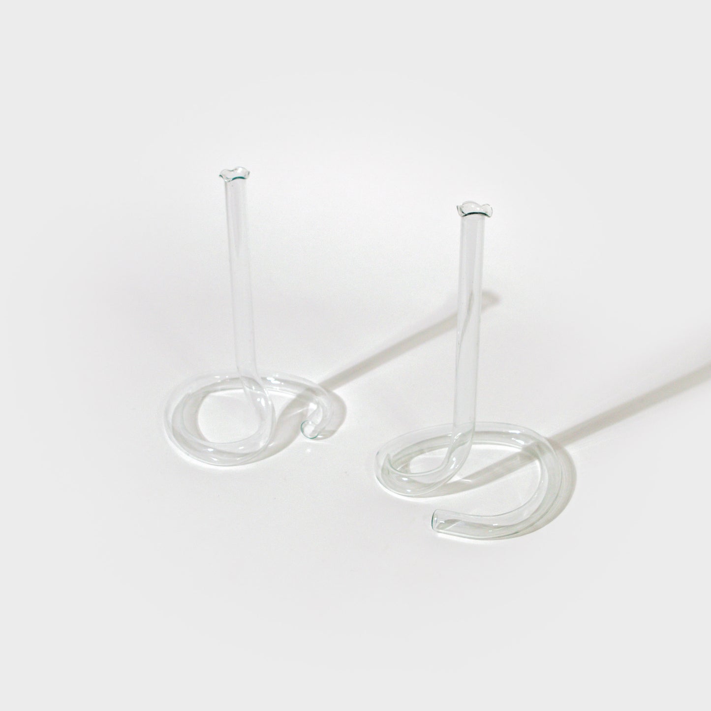 Single Twisted Test Tube Bud Vases