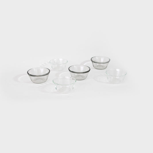 Clear Glass Custard Cups