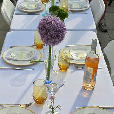 Crystal Pilsner Glasses with Swirl Detail