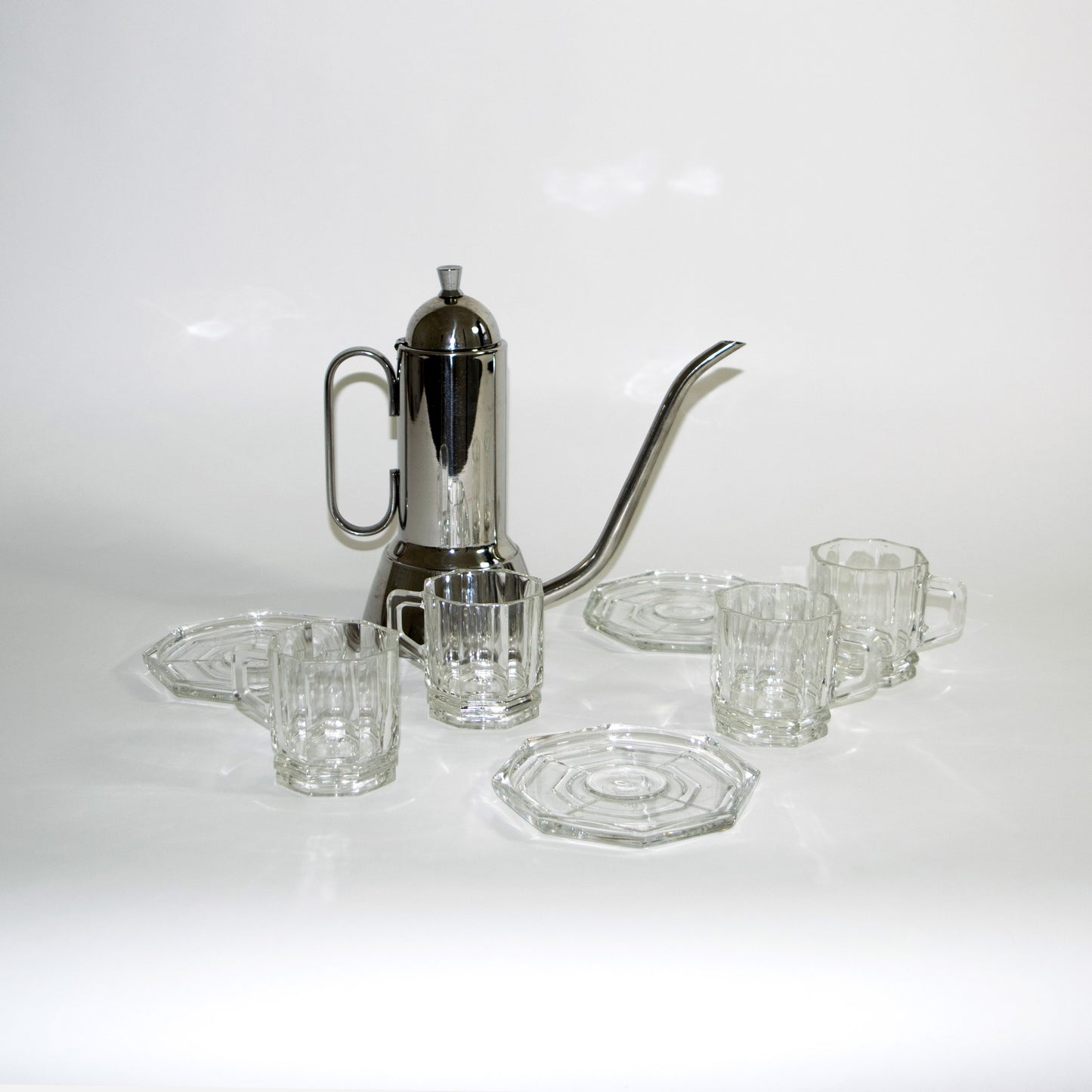 Crown Corning Demitasse Cup + Saucer Set
