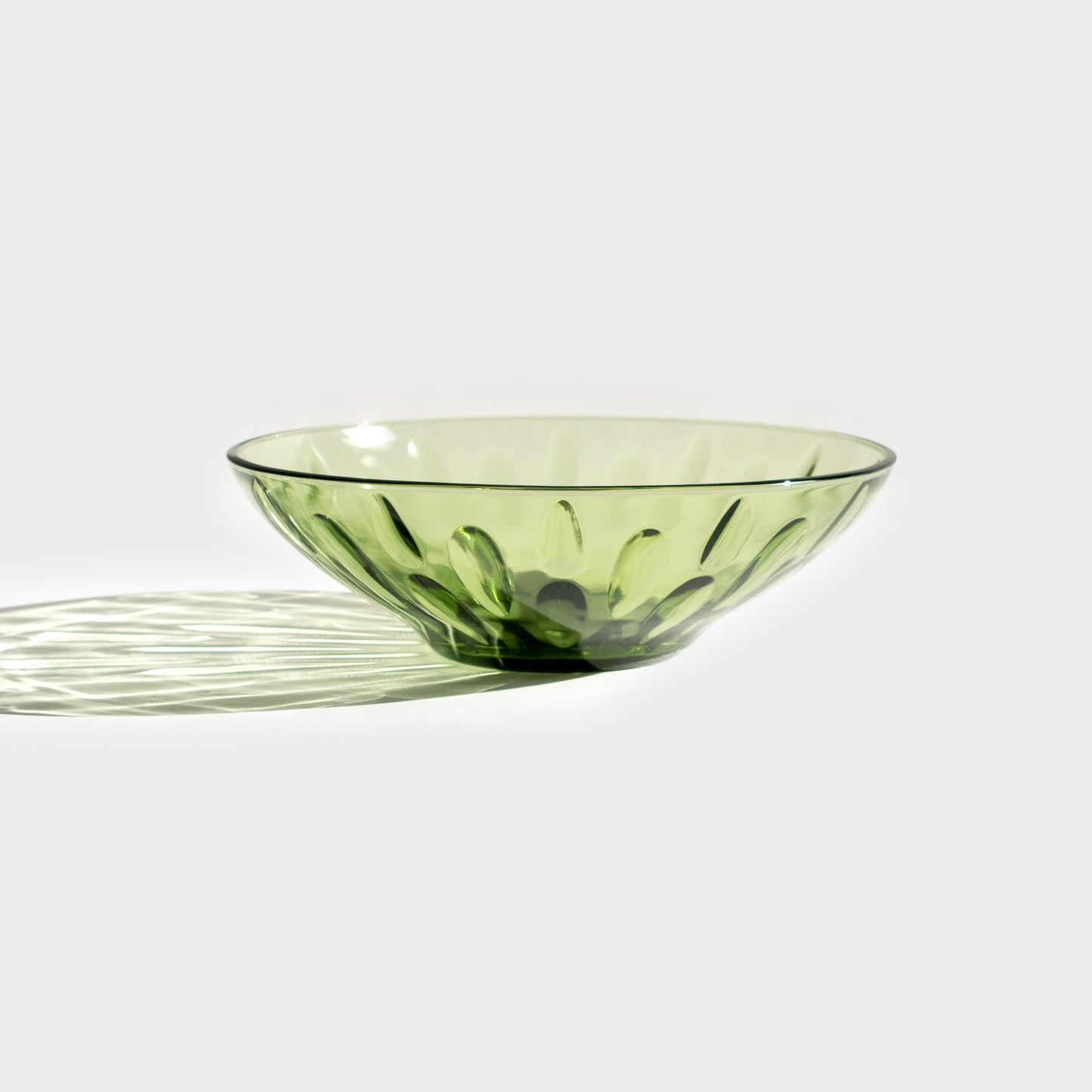 Avocado Green Thumbprint Bowl
