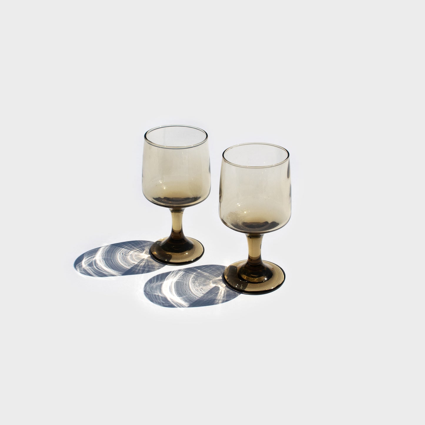 Libbey Tawny Wine Glasses