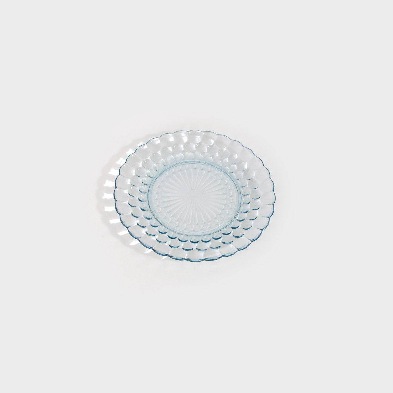 Light Blue Bubble Pattern Dinner Plates