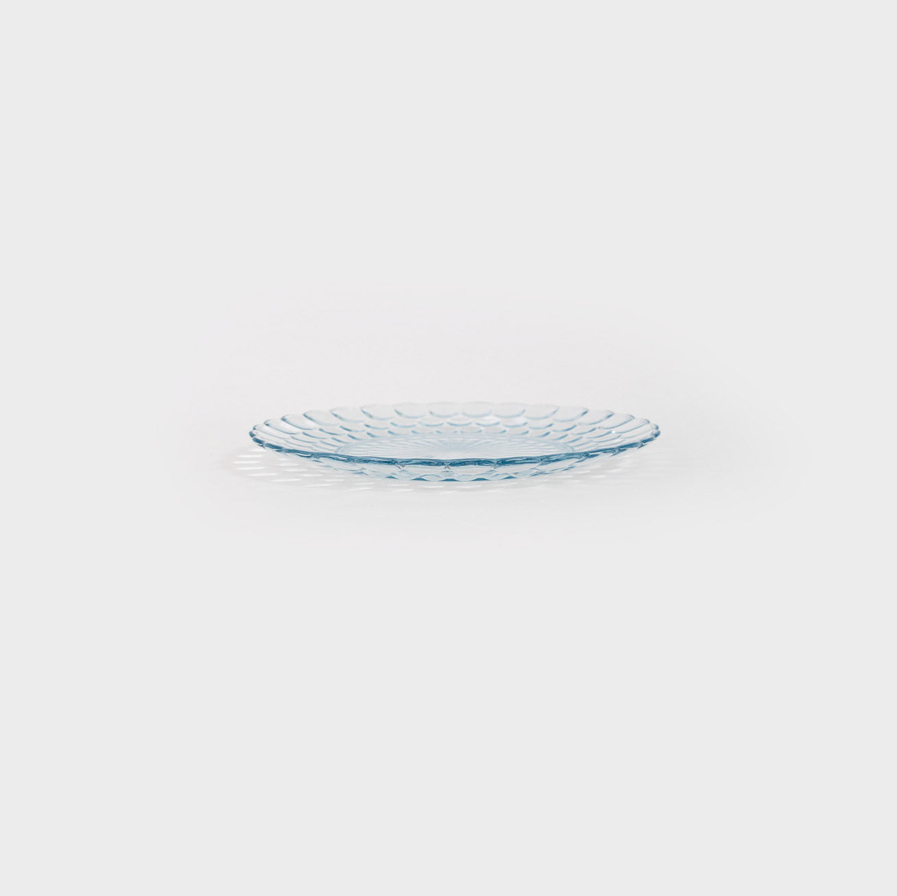 Light Blue Bubble Pattern Dinner Plates