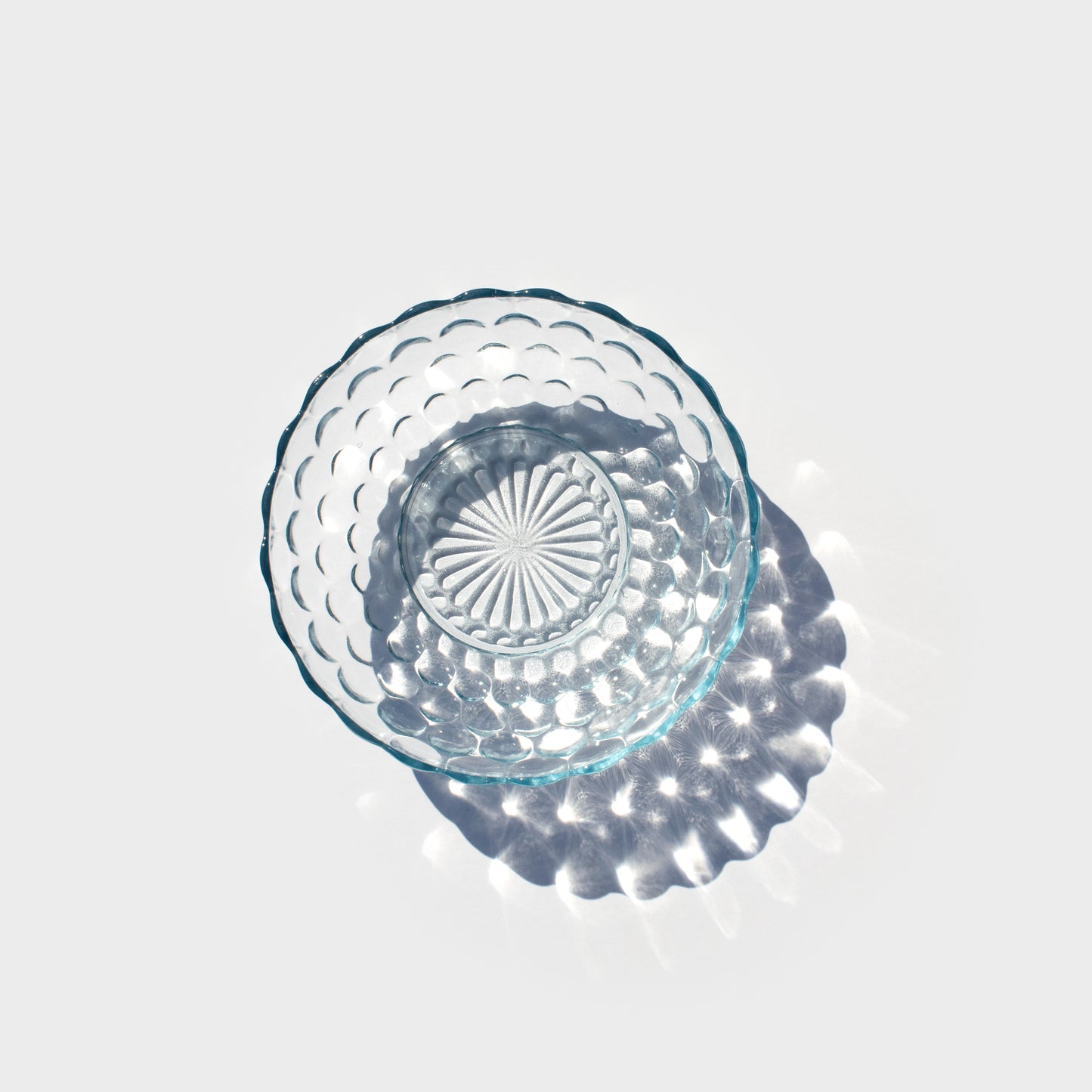 Anchor Hocking Bubble Blue Bowl