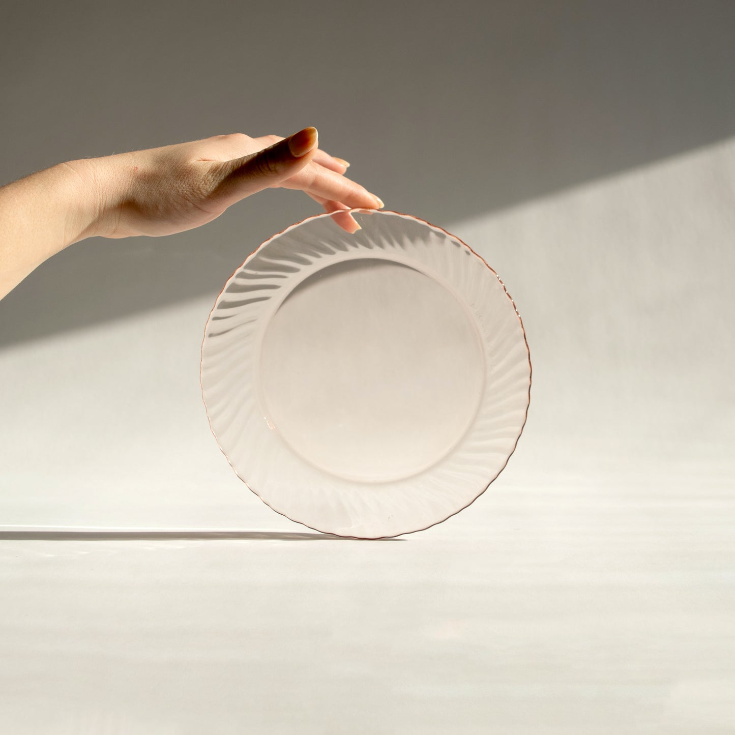 Rosaline Pink Salad Plates