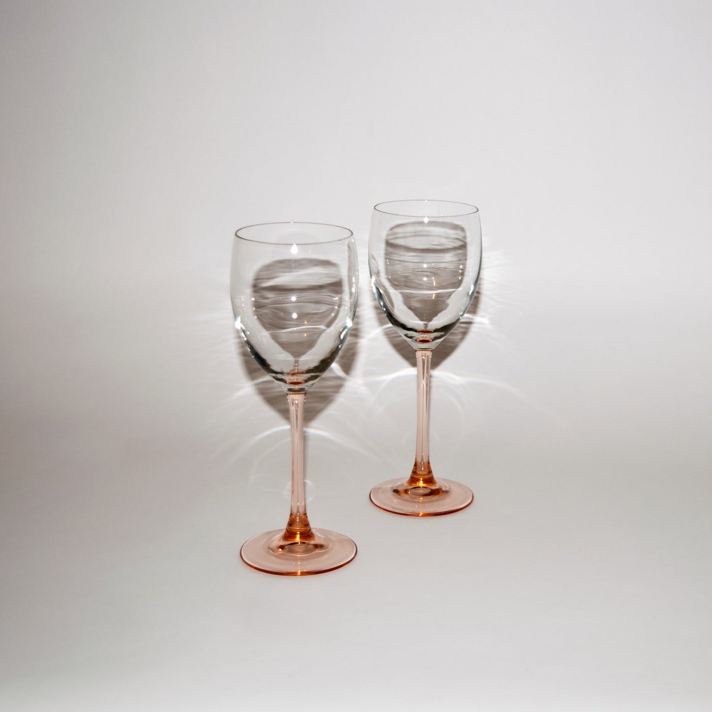Luminarc Wine Glasses with Colored Stem
