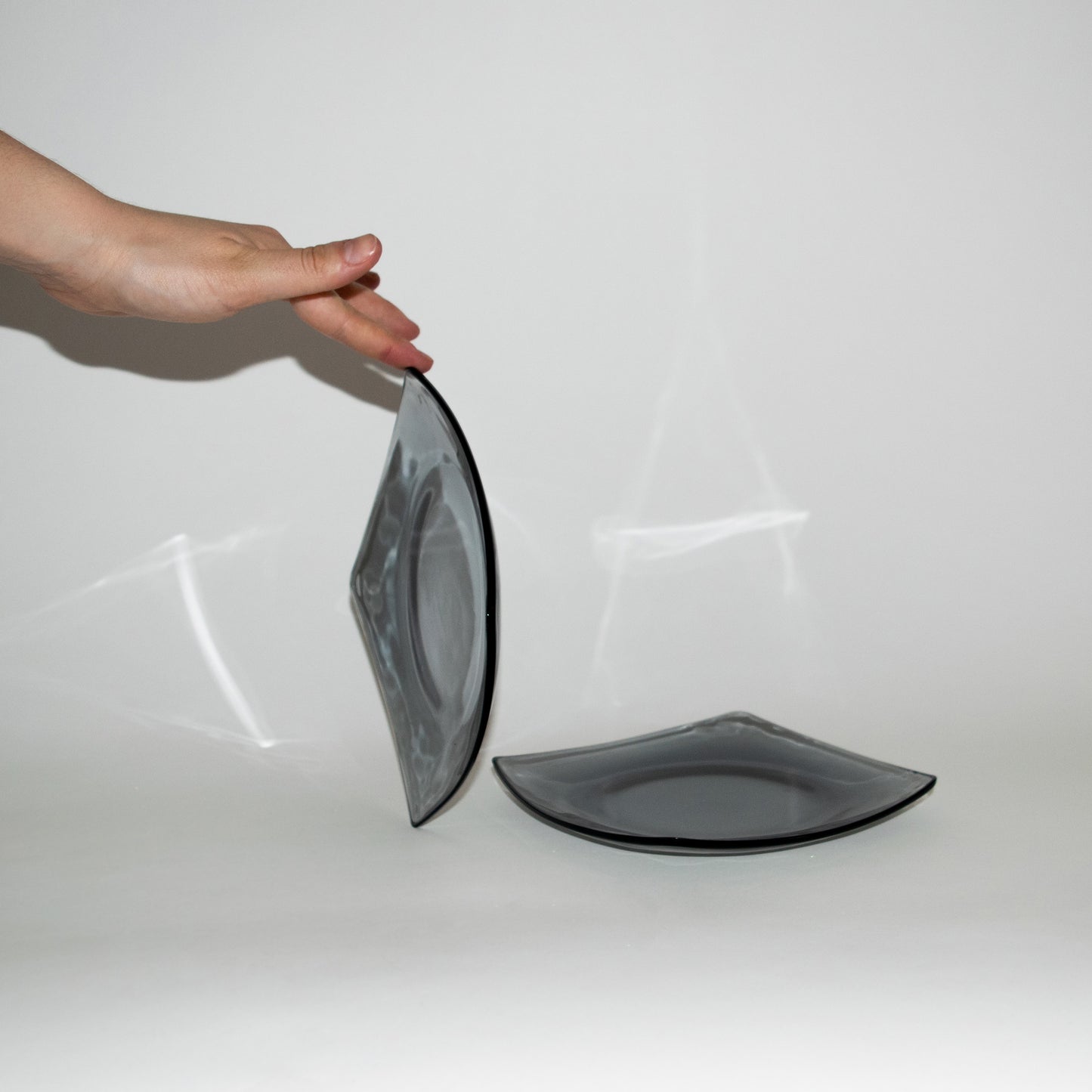 Smoke Glass Small Plates
