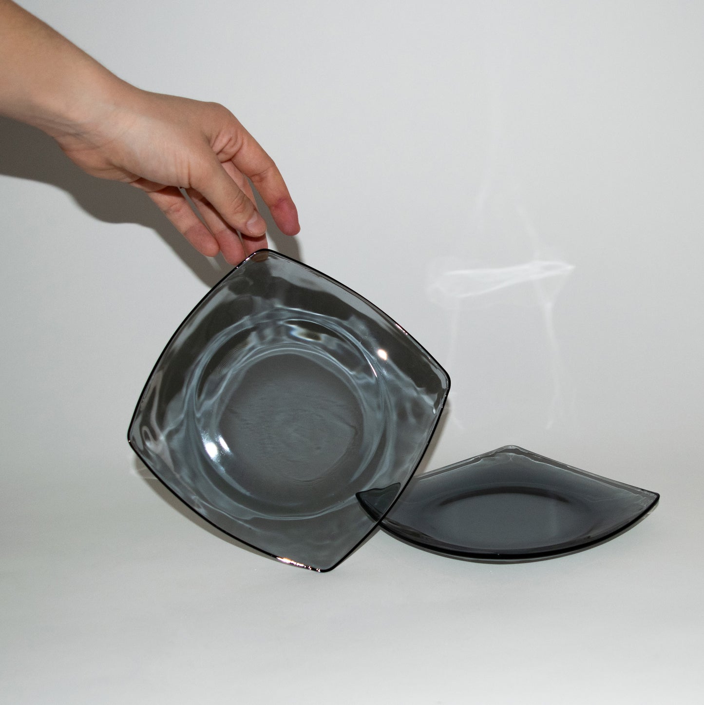 Smoke Glass Small Plates