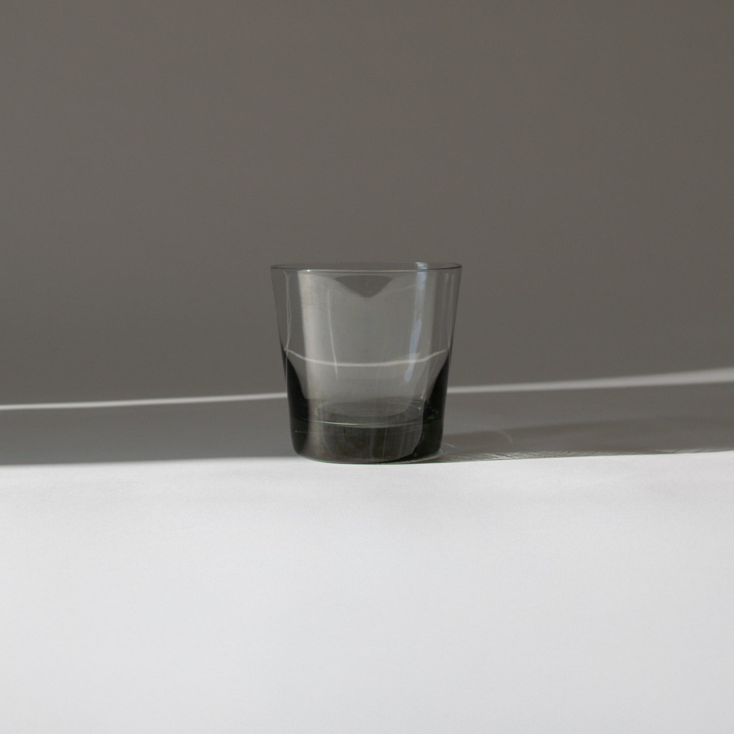 Smoke Gray Lowball Glasses