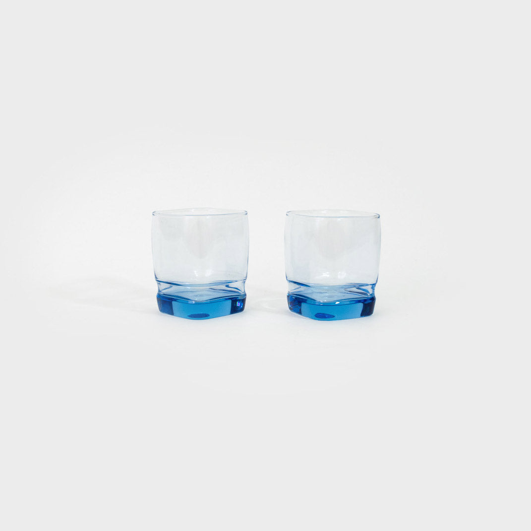 Light Blue Tumbler Glasses