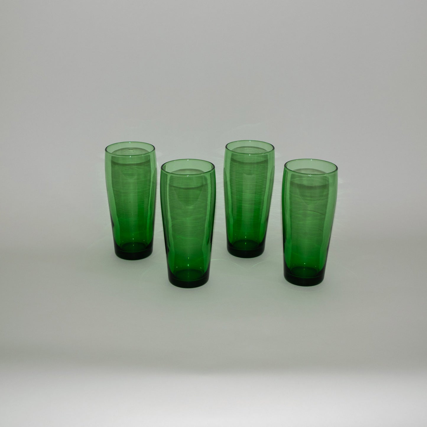 Emerald Green Tumbler Glasses