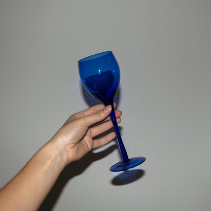 Cobalt Blue Wine Glasses