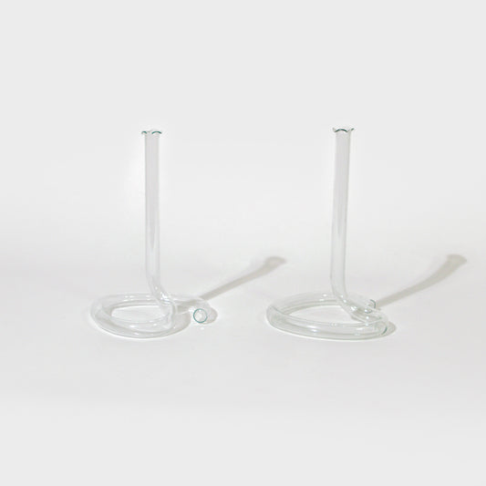 Single Twisted Test Tube Bud Vases
