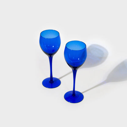 Cobalt Blue Wine Glasses