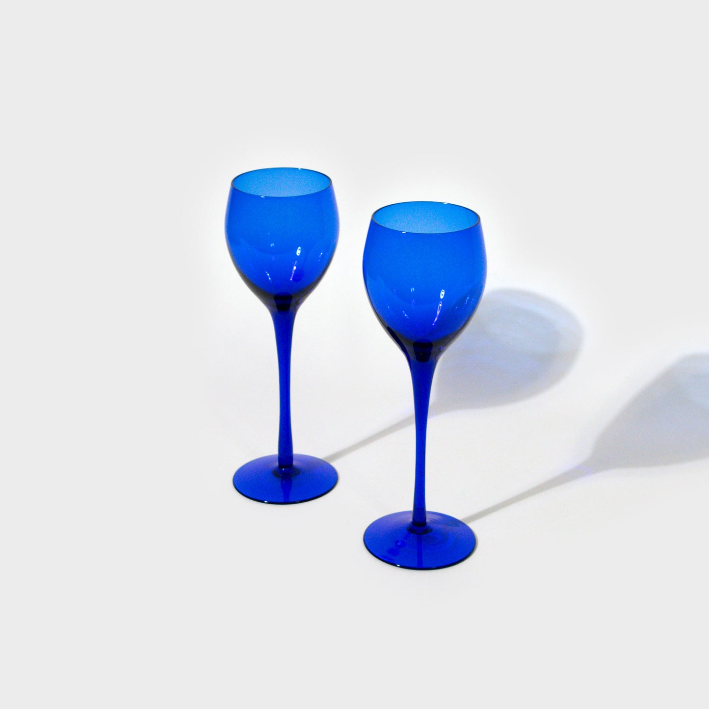 Cobalt Blue Wine Glasses