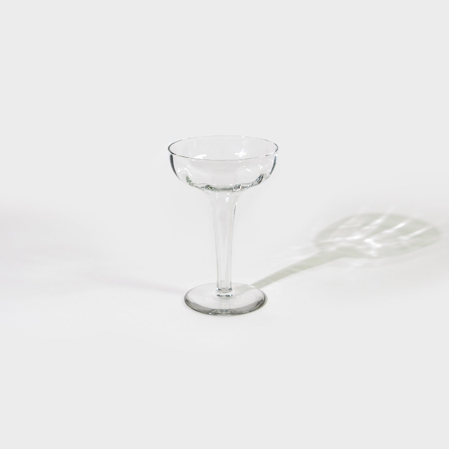 Iridescent Hollow-Stem Champagne Coupes