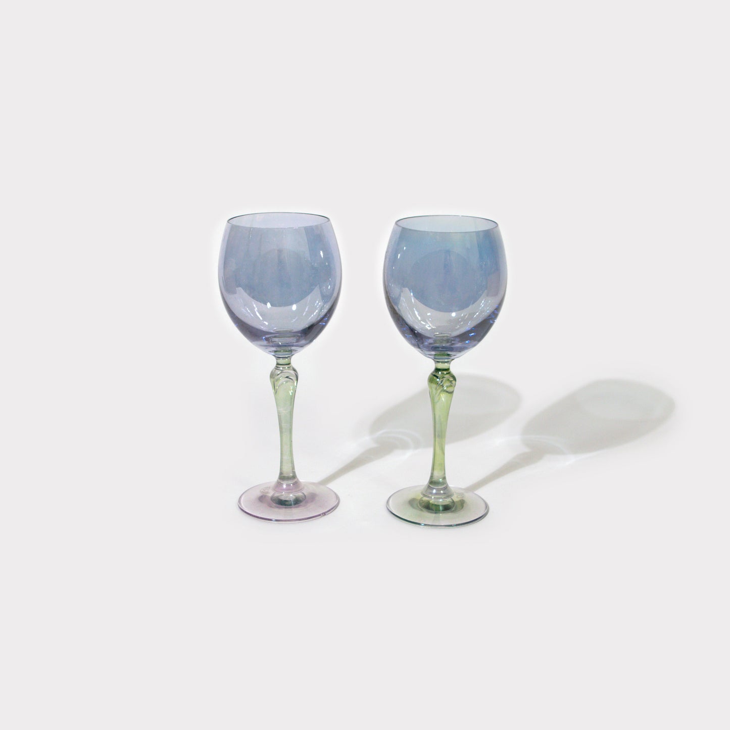 Iridescent Colony Wine Glasses