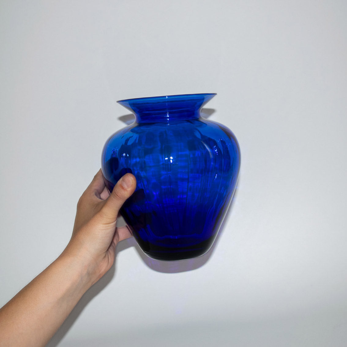 Large Cobalt Blue Vase