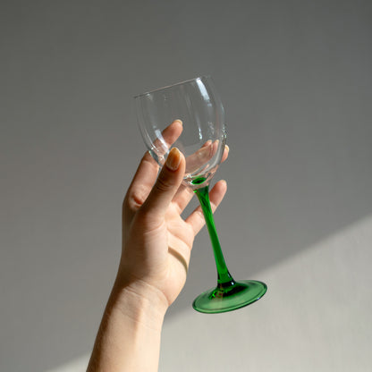 Luminarc Wine Glasses with Colored Stem