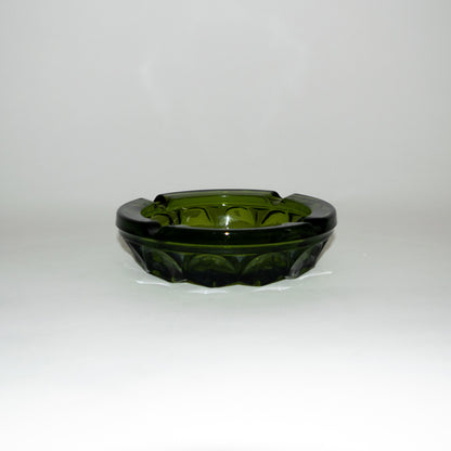 Green Anchor Hocking Fairfield Ashtray