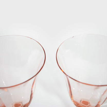 Optic Pink Glasses by Tiffin-Franciscan