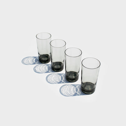 Smoke Colored Highball Glasses