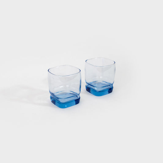 Light Blue Tumbler Glasses