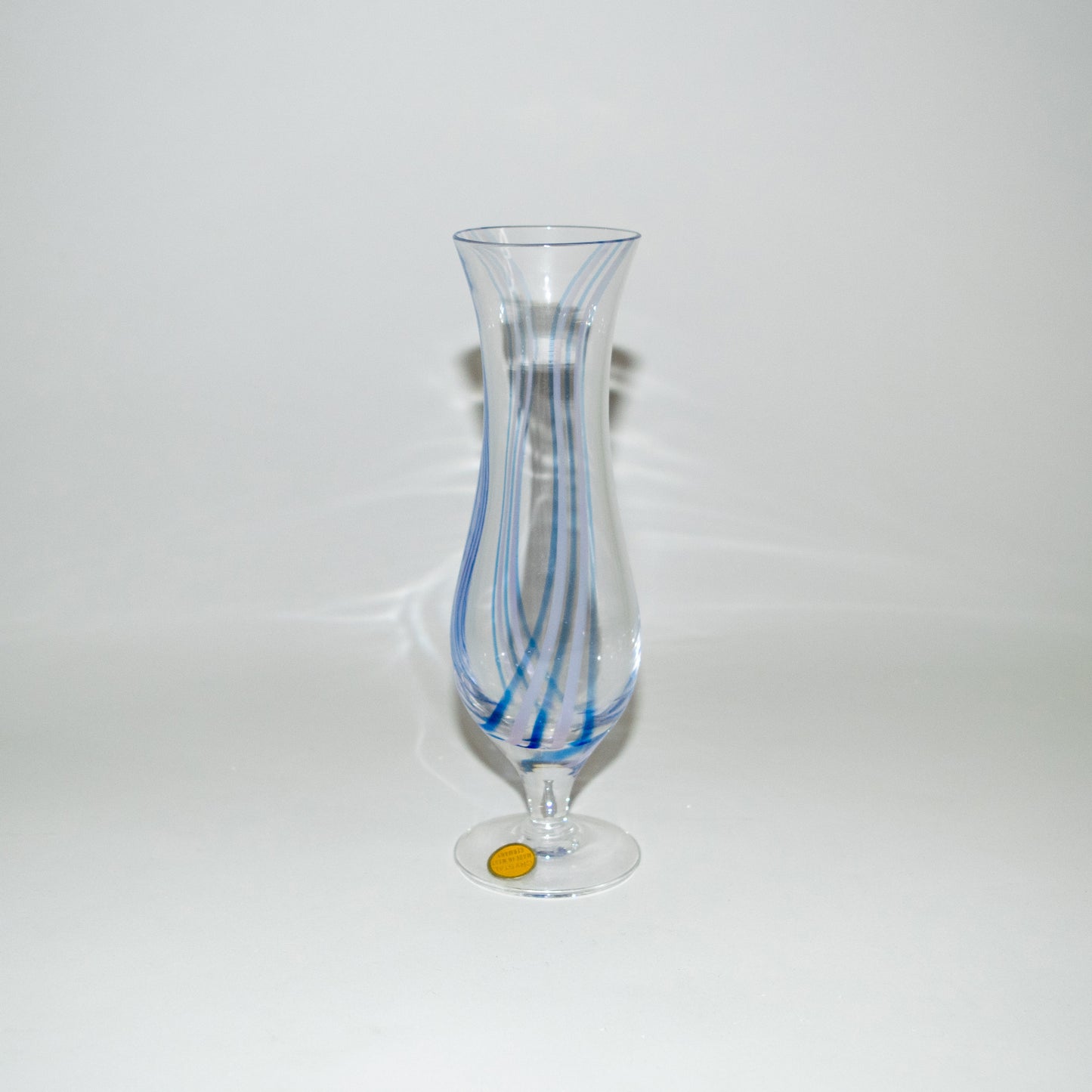 Swirl Glass Bud Vase