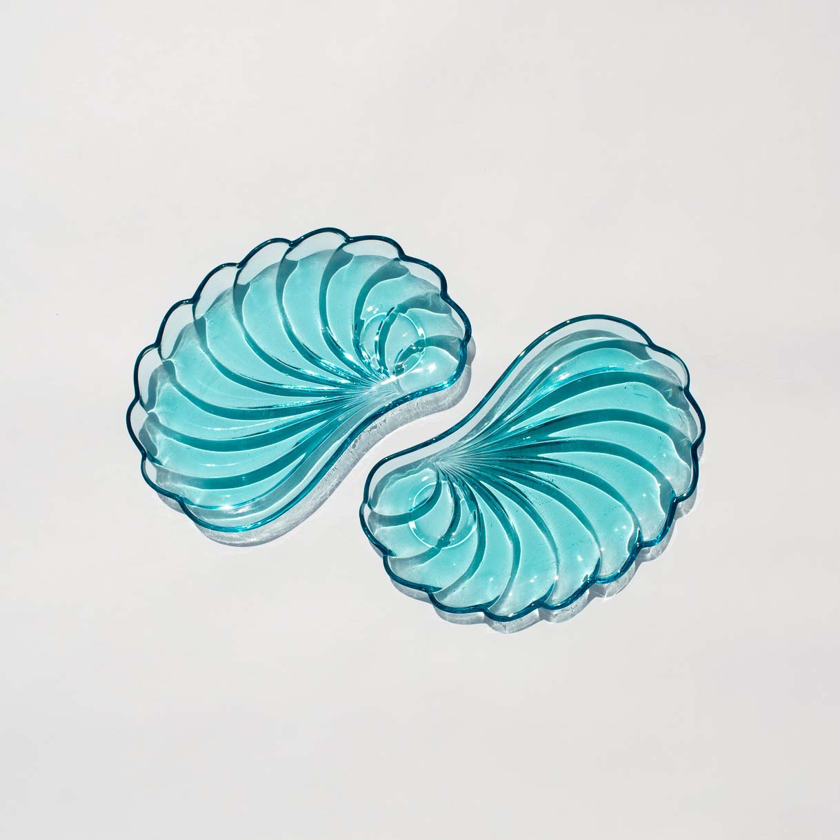 Vintage Hazel-Atlas Seashell Plates